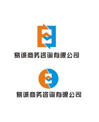 智启商道，信达未来 商务咨询公司Logo设计理念与视觉呈现